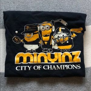 Minion Pittsburgh City of Champions T-Shirt